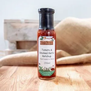 Tomato and Smoked Garlic Ketchup