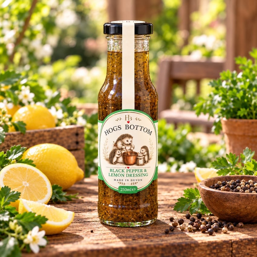 Black Pepper & Lemon Dressing