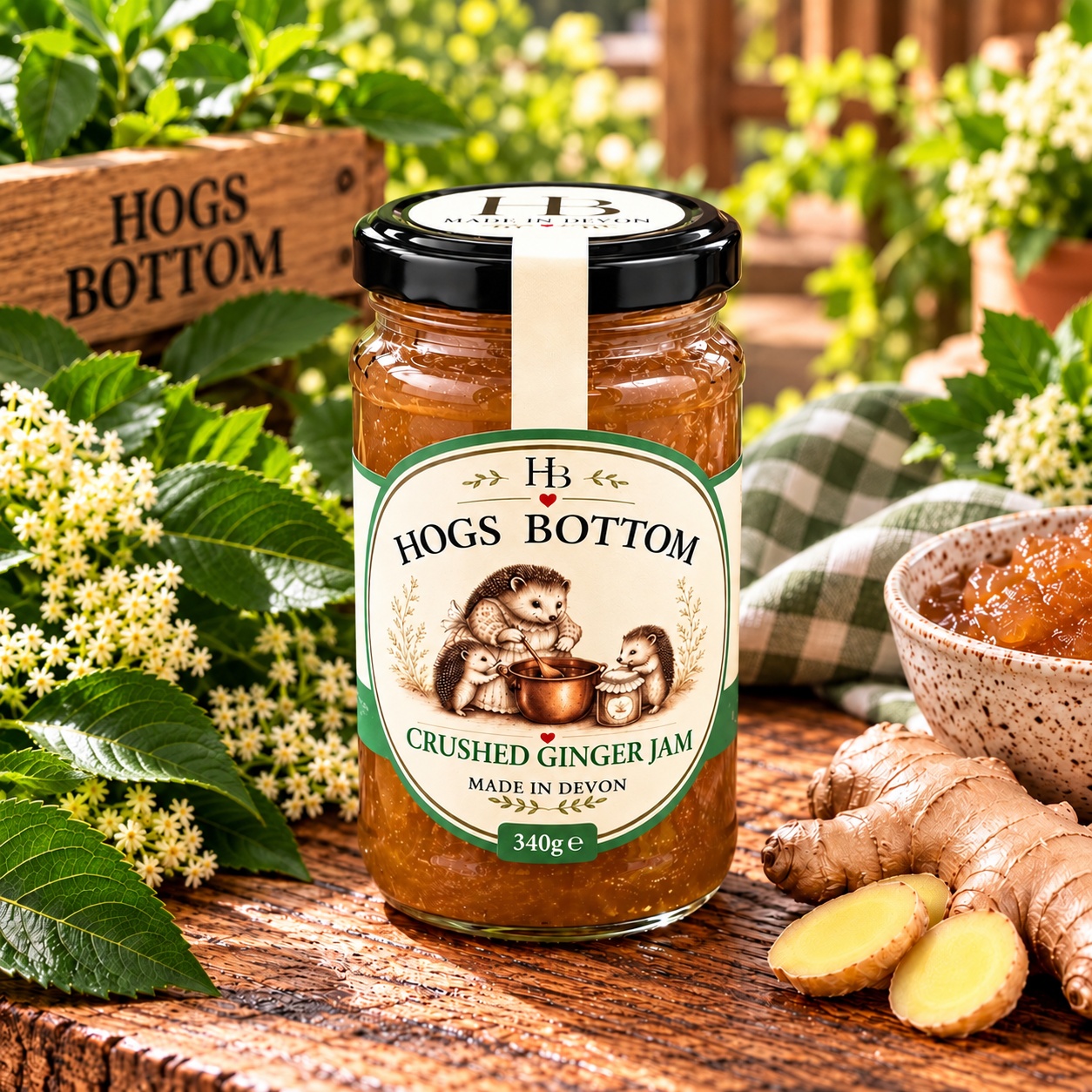Crushed Ginger Jam 340g