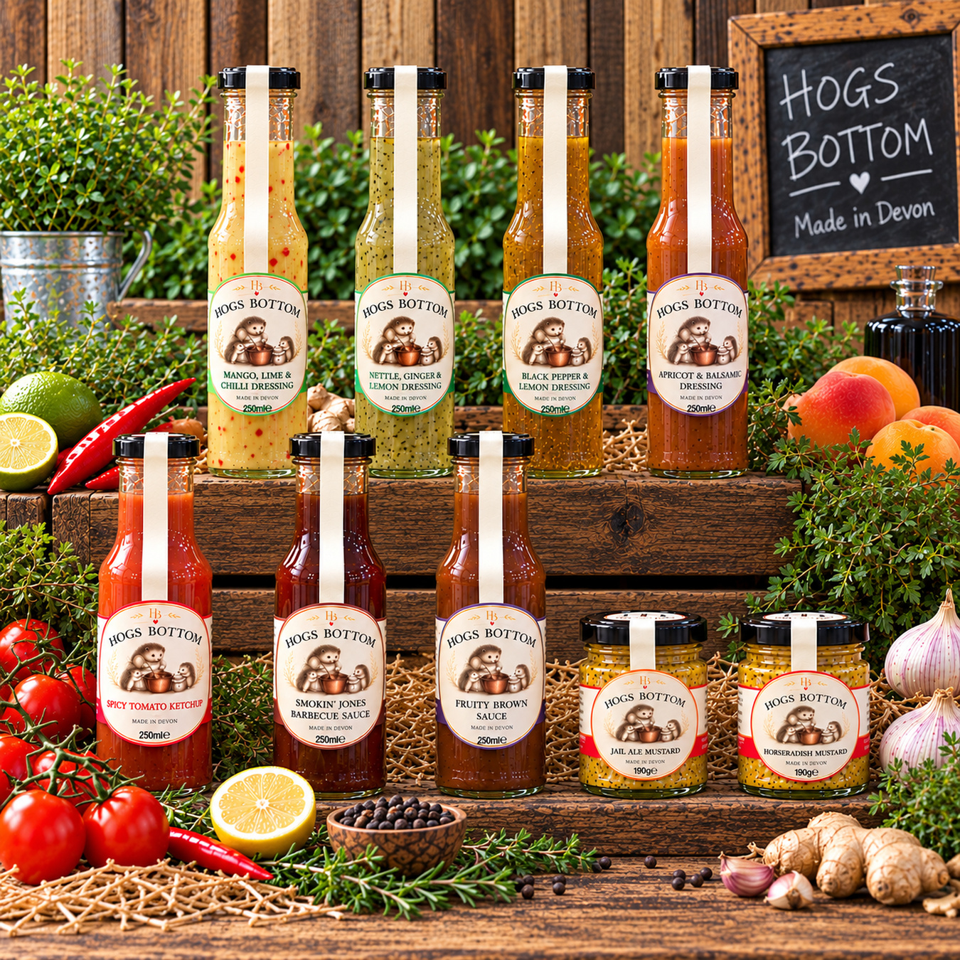DRESSINGS, SAUCES & MUSTARDS