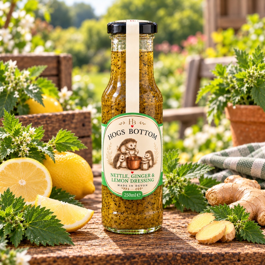 Nettle, Ginger & Lemon Dressing (250ml)