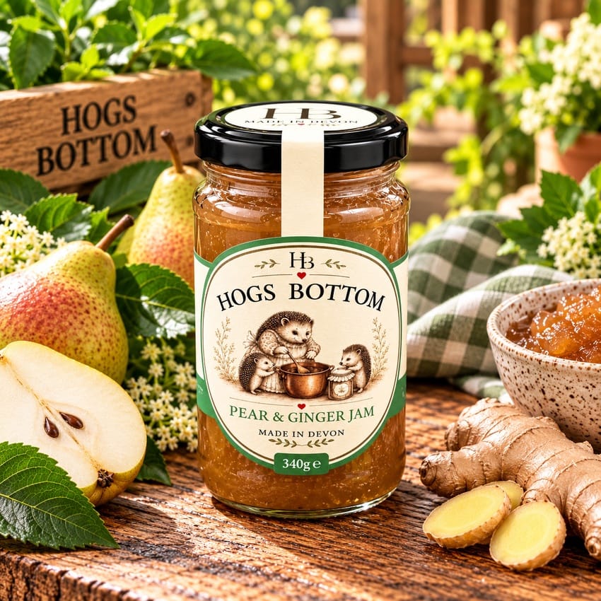 Pear and Ginger Jam 340g