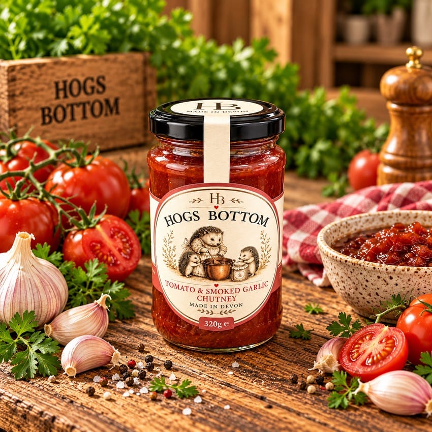 Tomato and Smoked Garlic Chutney 320g