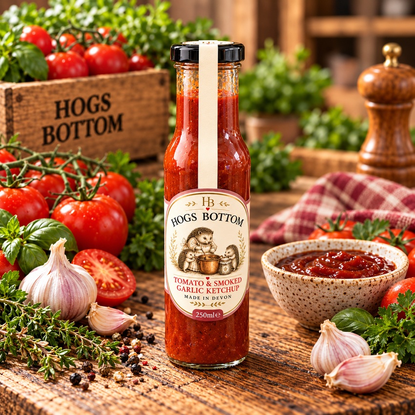 Tomato and Smoked Garlic Ketchup 250ml